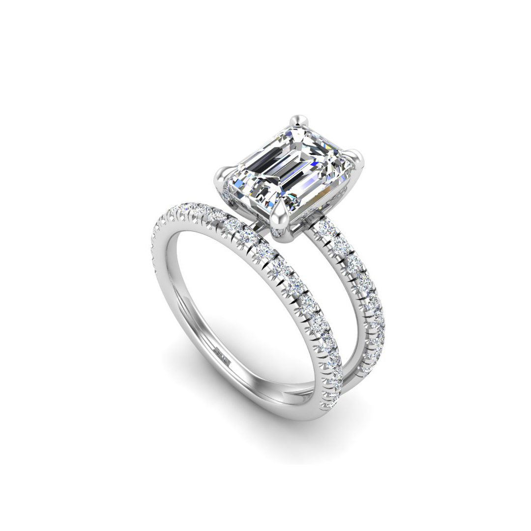 Nadia Pave Engagement Ring